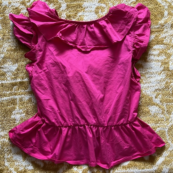 Pants Store Ruffled Top - Picture 4 of 4